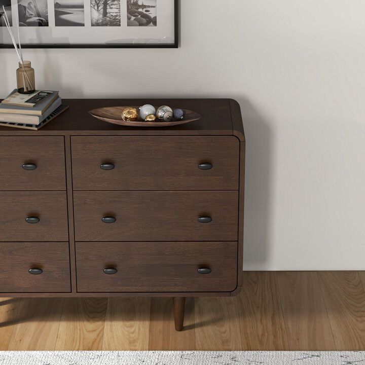 Ashcroft Furniture Co Alexa Mid Century Modern Dresser
