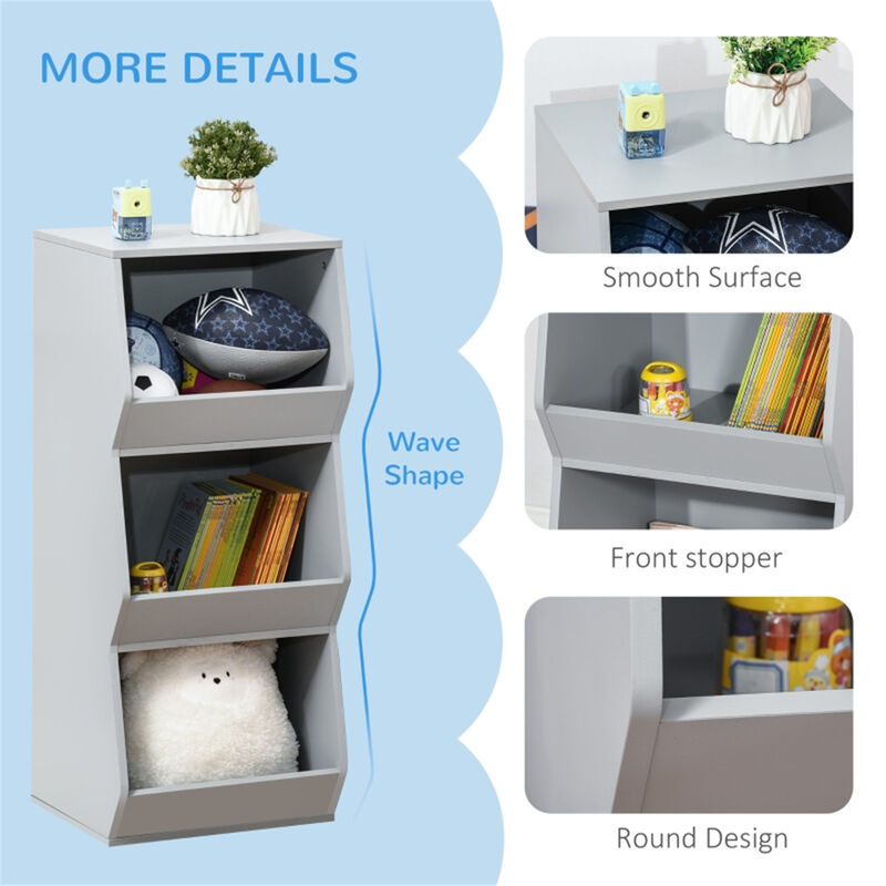 Toy Storage Cabinet – Spacious and Organized Solution for Kids' Room or Playroom