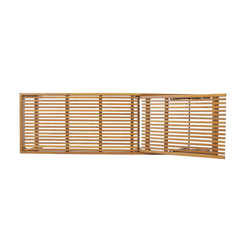 Merax Wood Outdoor Folding  Lounge Chair