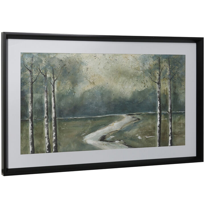Tipsy Trail Framed Print