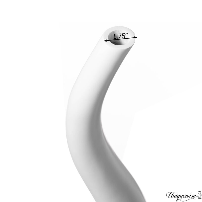51" Tall Animal Horn Shape Floor Vase