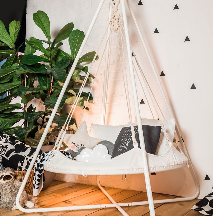 TiiPii Bed Kids Bambino White TiiPii Stand