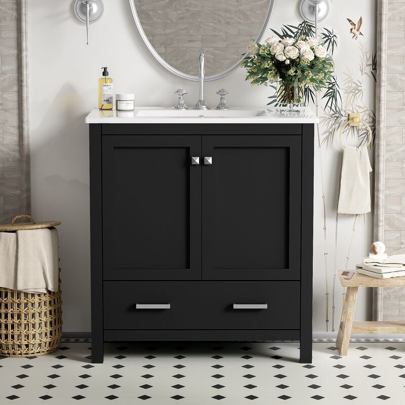 Merax Bathroom Vanity with Single Sink