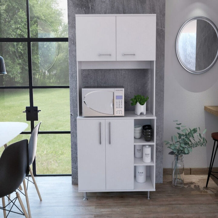 Pantry Cabinet Delaware, Kitchen, White