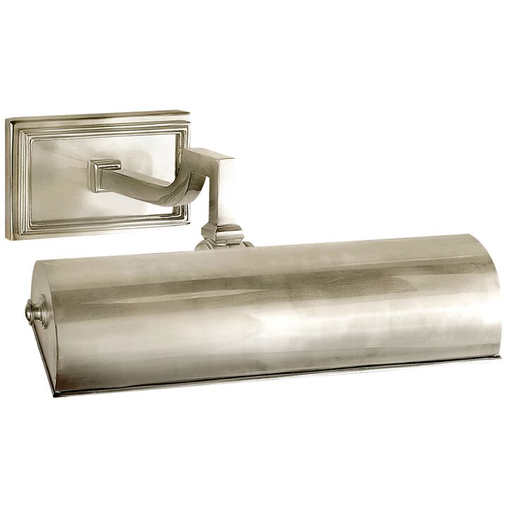 Dean 9" Picture Light in Brushed Nickel