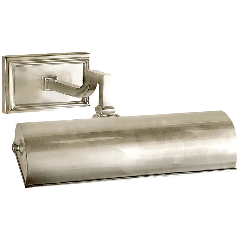 Dean 9" Picture Light in Brushed Nickel