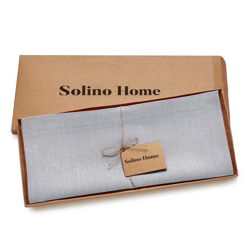 Solino Home 100% Pure Linen Tablecloth | Diana