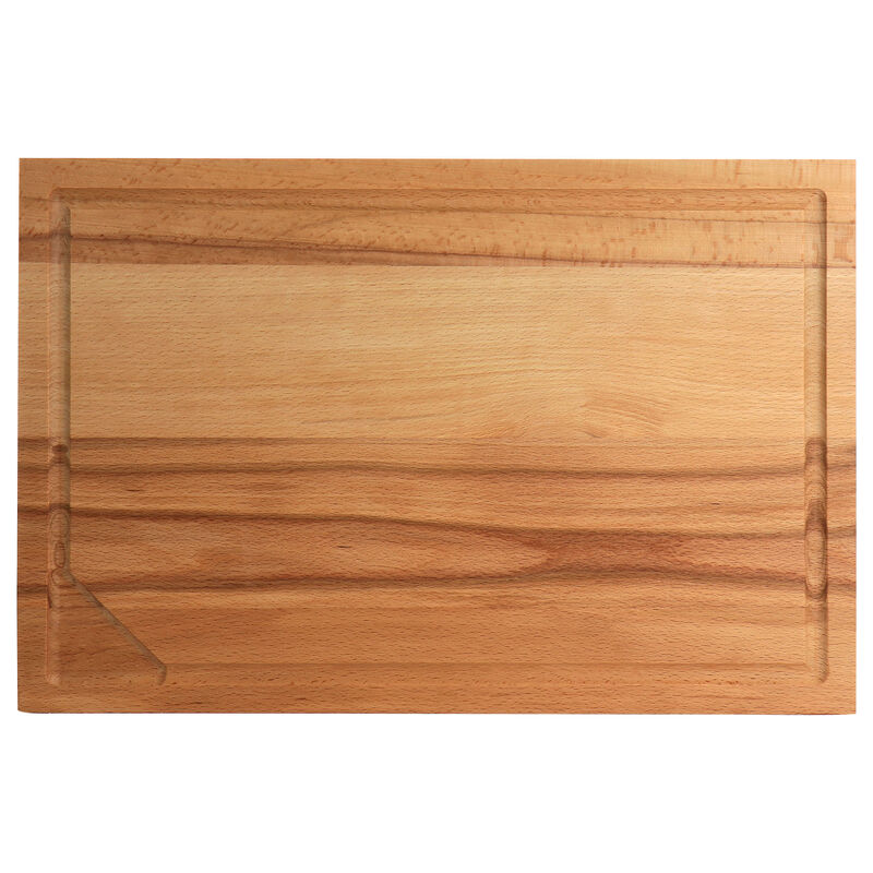Martha Stewart Goswell 3 Piece Carving Board and Cutlery Set in Cream