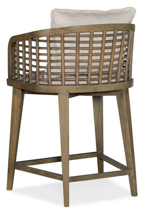 Sundance Barrel Back Counter Stool
