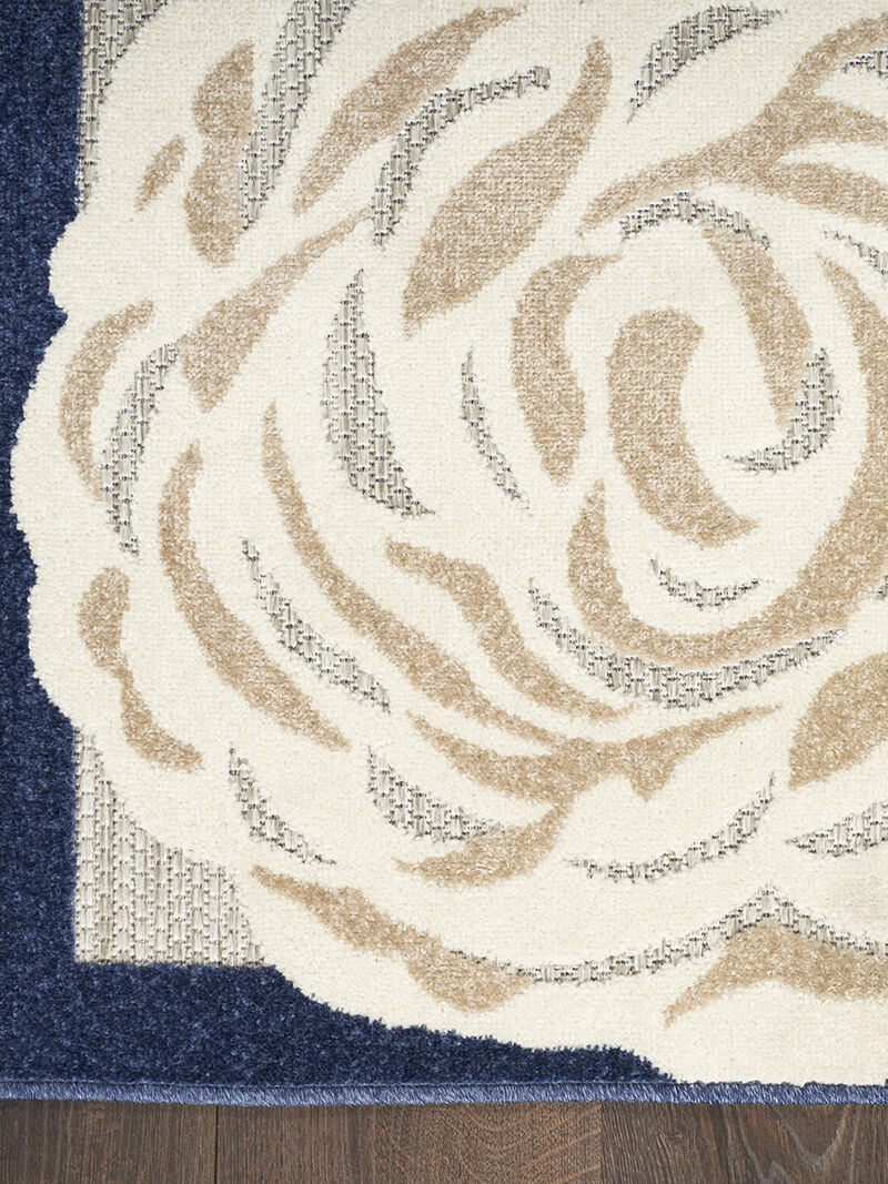 Aloha ALH32 Blue/Gray 6' x 9' Rug