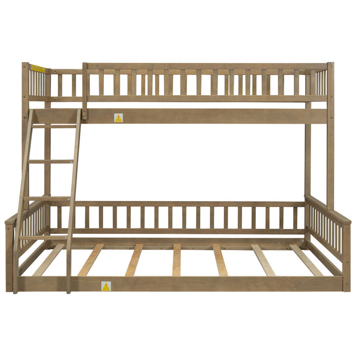 Merax Bunk Bed with Ladder and Guardrails