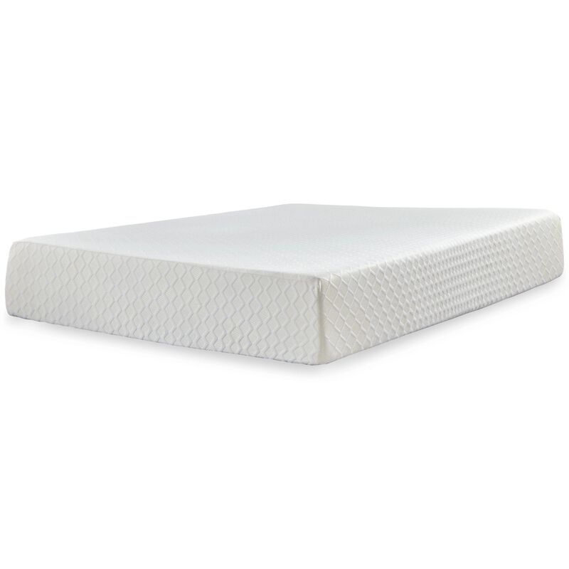 Jeny Queen Mattress, Cool Comfort Memory Foam, Stretch Cover 12 Inch - Benzara