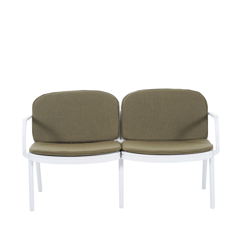 Merax Outdoor Patio PP Loveseat