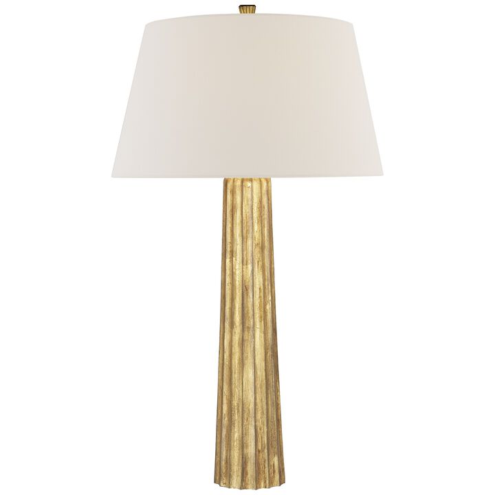 Fluted Spire Large Table Lamp