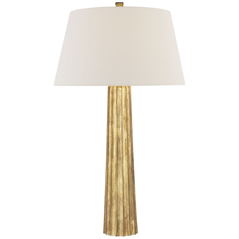 Fluted Spire Large Table Lamp