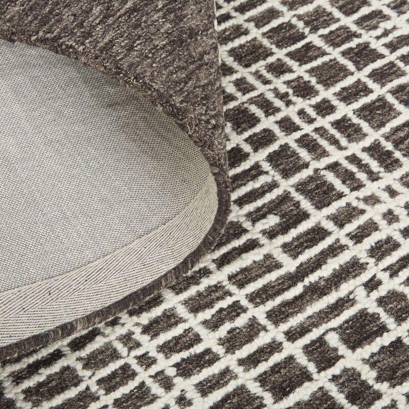 Maddox 8630F Brown/Ivory 8' x 10' Rug
