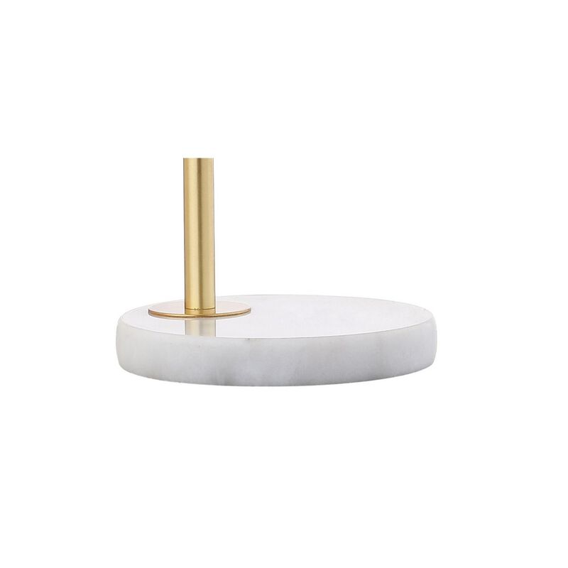 Charles Metal/Marble LED Table Lamp