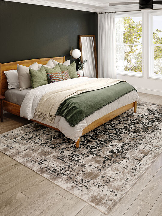 Antalya AY2 Midnight 5'3" x 7'8" Rug