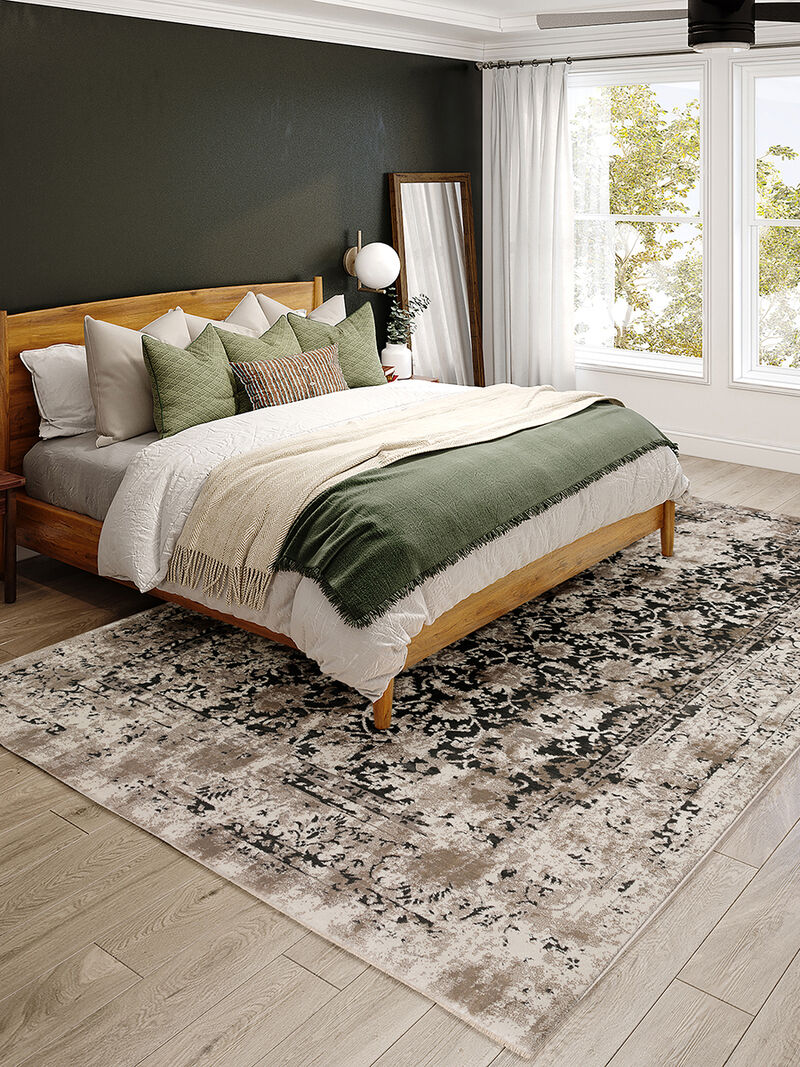 Antalya AY2 Midnight 5'3" x 7'8" Rug