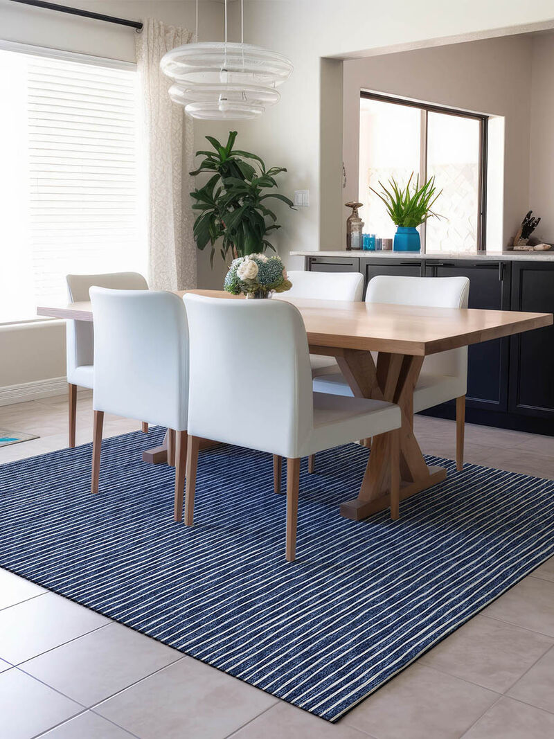Laidley LA1 Navy 8' x 10' Rug