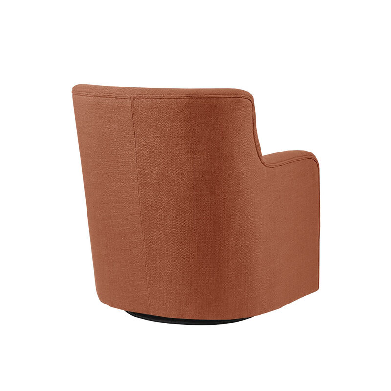 Gracie Mills Nathen Upholstered Swivel Chair