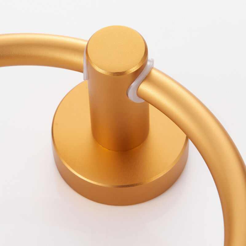 Gunmetal Bathroom Hand Towel Ring, Durable Space Aluminum