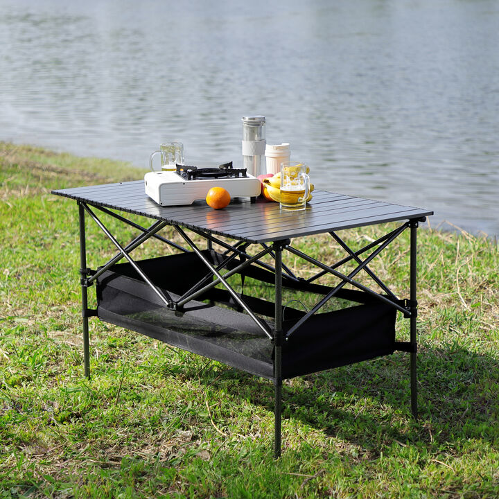 Streamdale 3-Piece Folding Table & Chairs Set for Outdoor Use