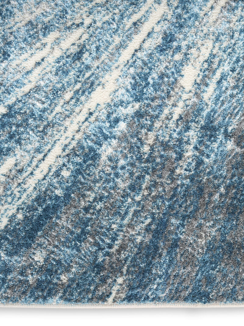 Ambiance AMI01 Blue/Silver 3'11" x 5'11" Rug