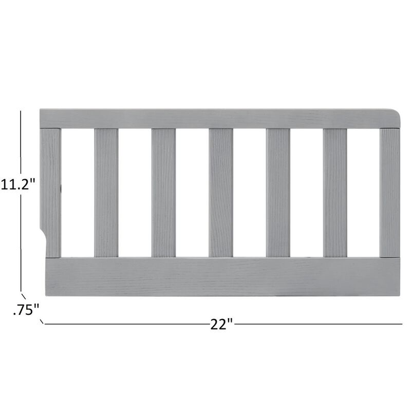 Oxford Baby Montauk Guard Rail Farmhouse Gray