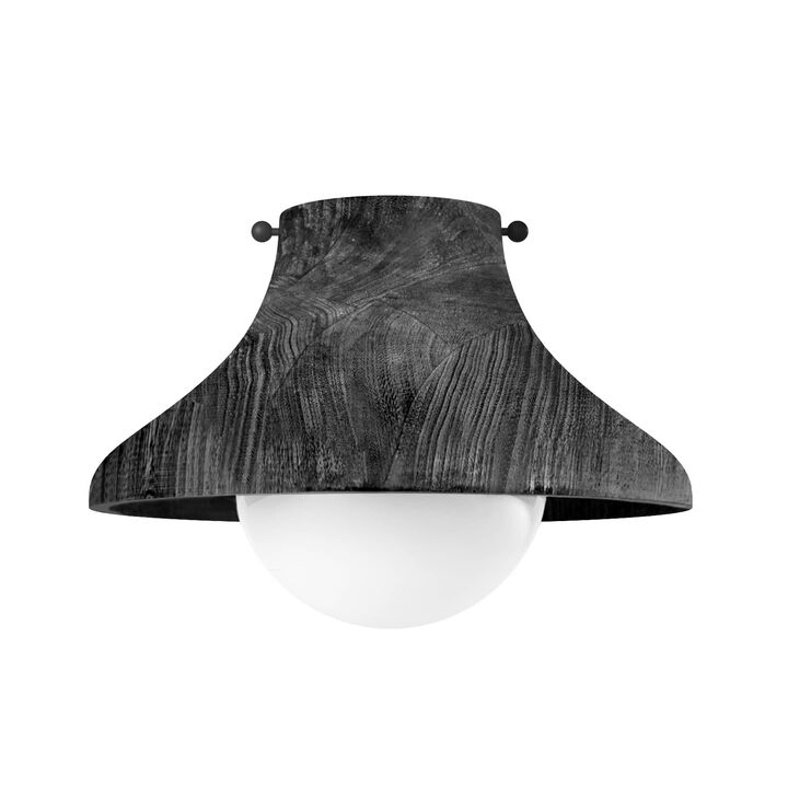 Surfside Wood Flush Mount