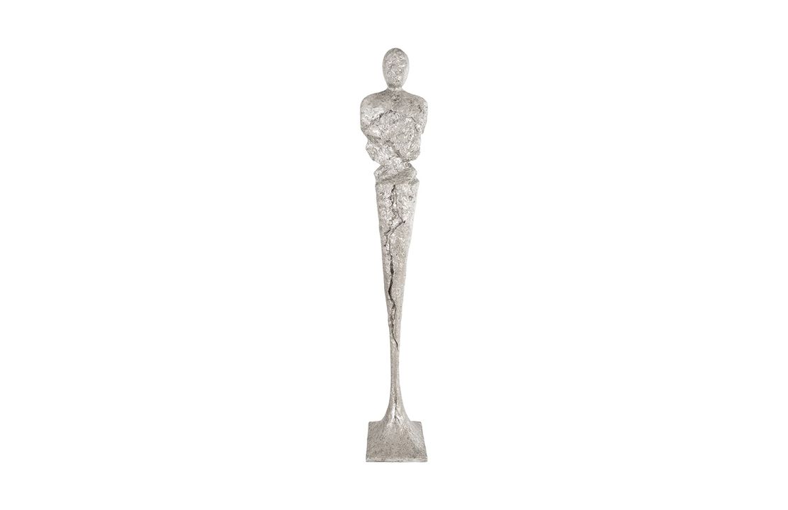 Tall Chiseled Male Sculpture