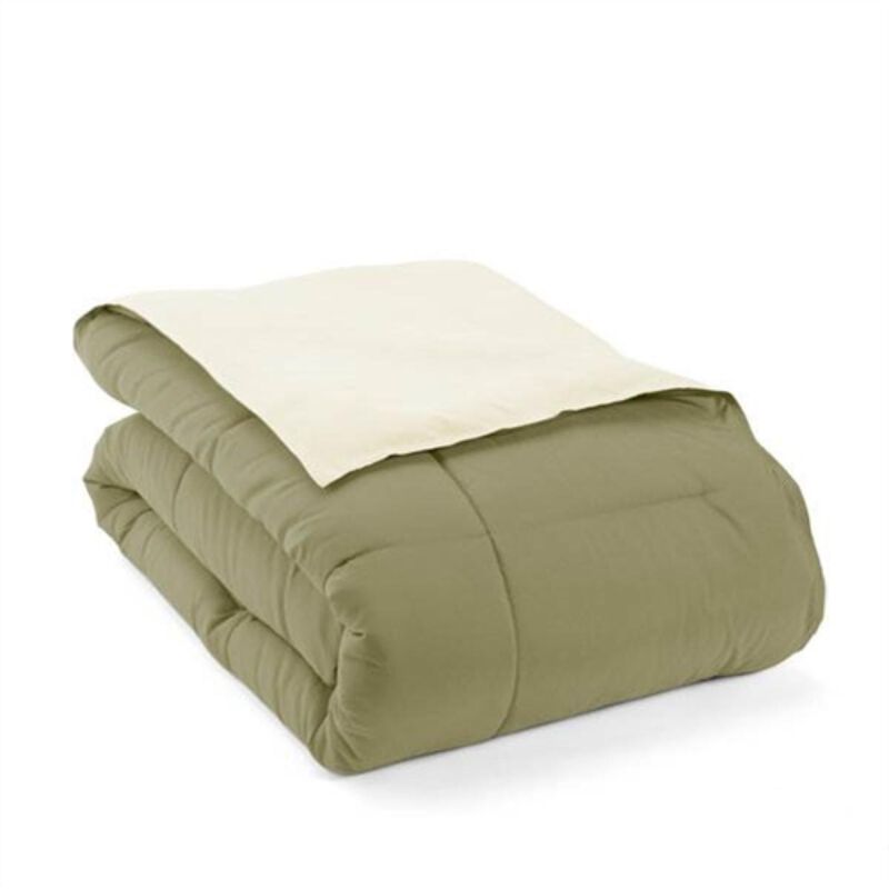 Hivvago Full/Queen 3 Piece Microfiber Reversible Comforter Set
