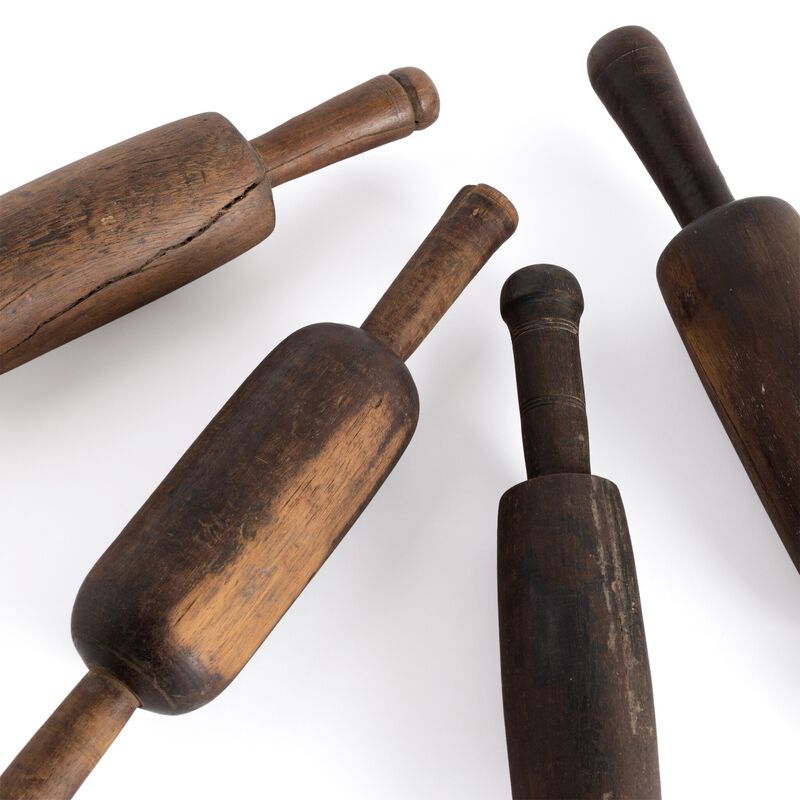 Found Chapati Rollers (Set Of 4)