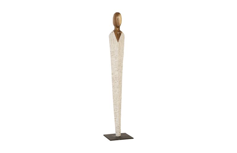 Vested Female Medium Sculpture