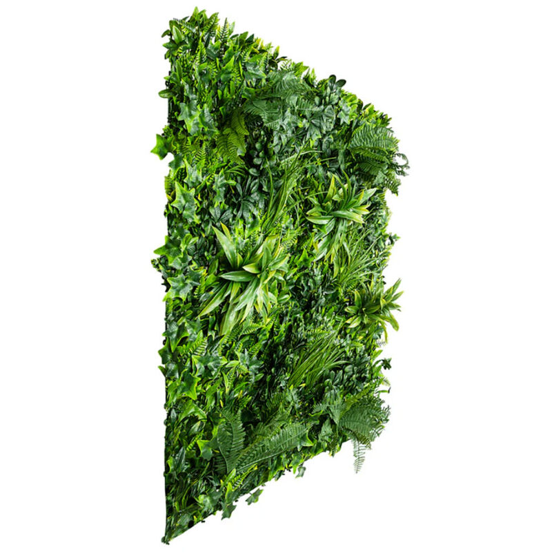 Luxury Green Tropics Artificial Living Wall / Green Wall 40" x 40" 11SQ FT Commercial Grade UV Resistant