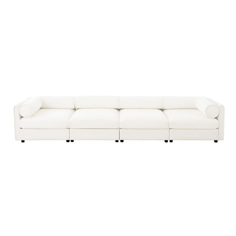 Merax 4 Seats Sofa with Storage for Living Room