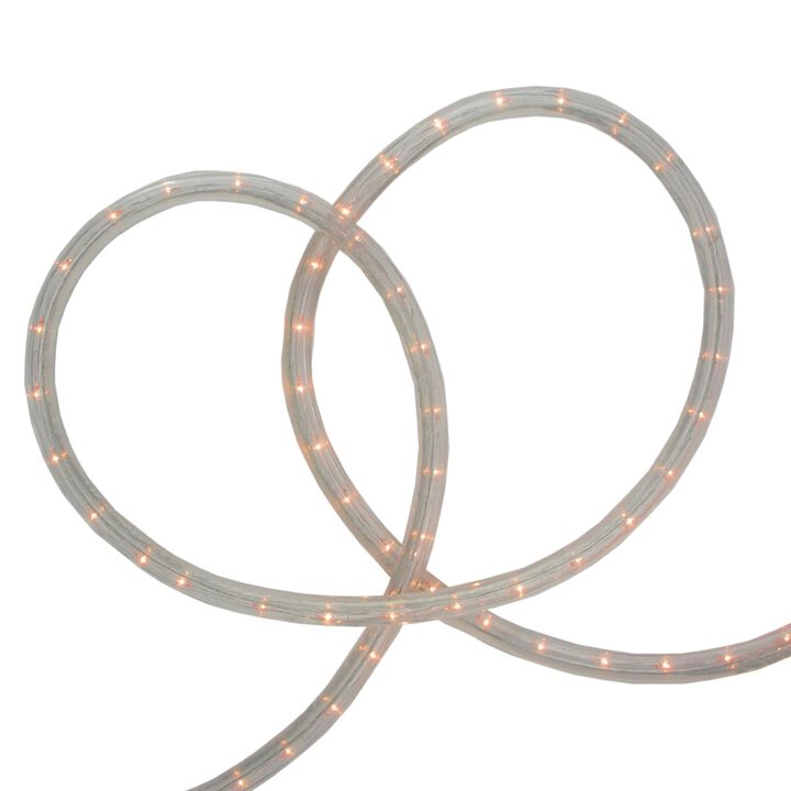 100' Warm White LED Christmas Rope Lights