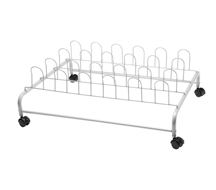 Suprima® Underbed Shoe Holder with Wheels
