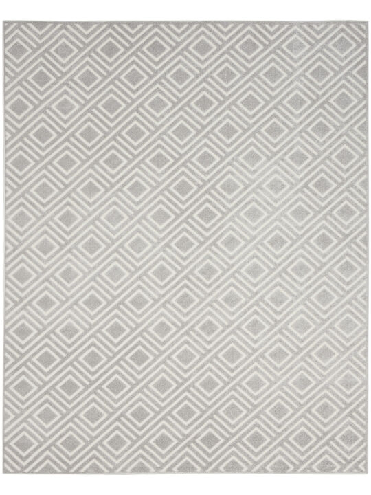 Care Free CAF03 Light Gray 7'10" x 9'10" Rug