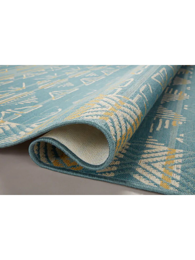 Ari ARI01 Ocean/Gold 7'9" x 9'9" Rug