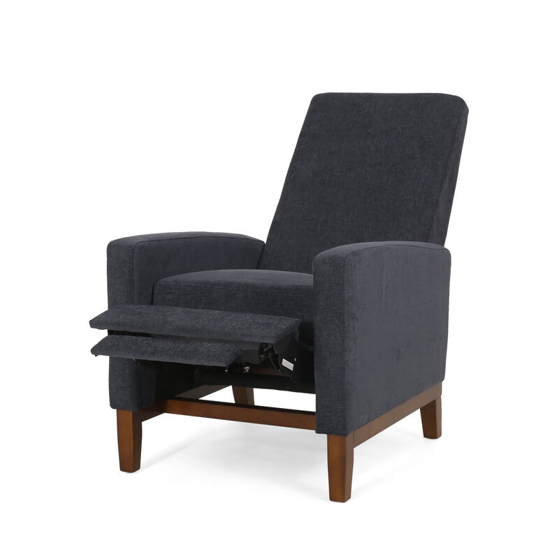 Merax Modern Wood Armchair Push Back Recliner