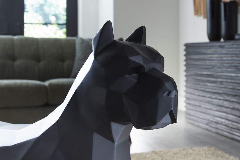 Pitbull Facet Sculpture
