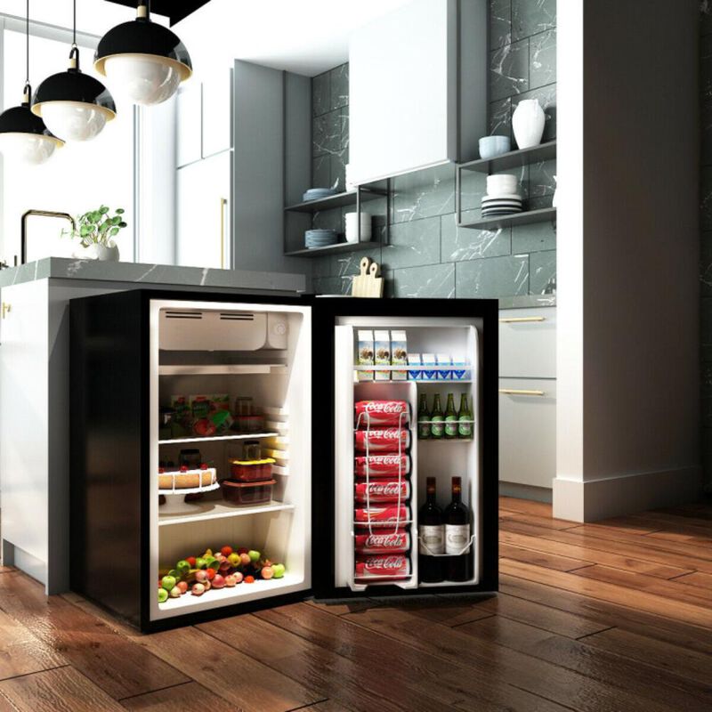 Costway 3.2 cu. ft. Mini Dorm Compact Refrigerator