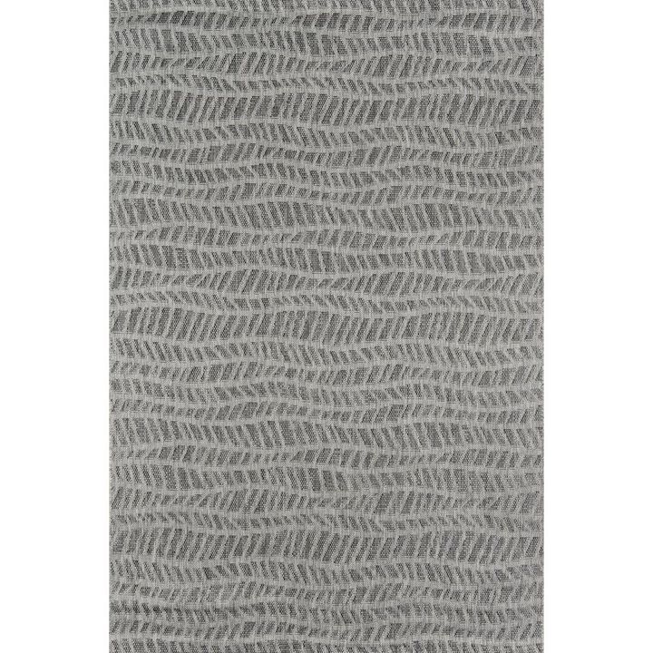 Novogratz Contemporary Runner Area Rug, Grey, 2' X 6' Runner