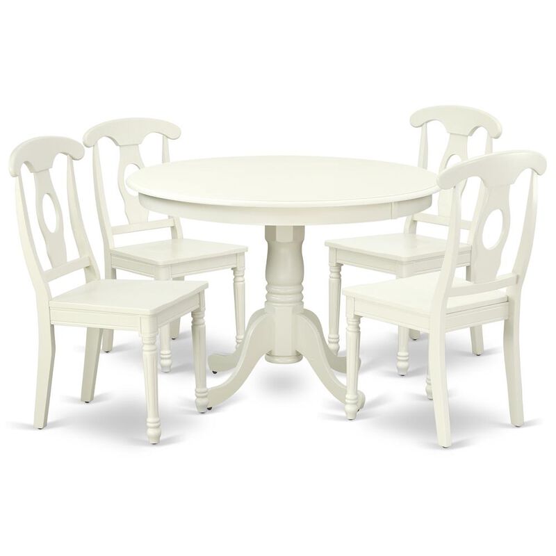 Dining Room Set Linen White
