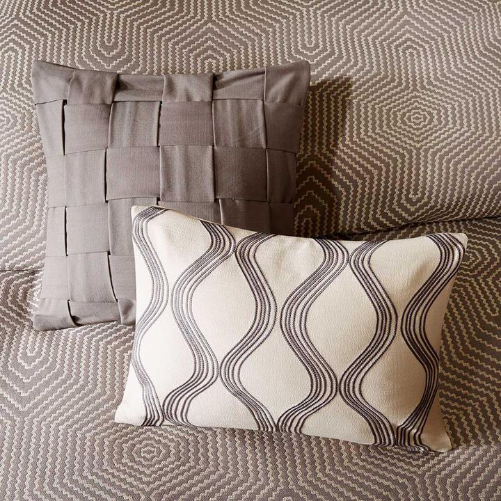 Belen Kox Elegant Jacquard 8 Piece Comforter Set , Belen Kox