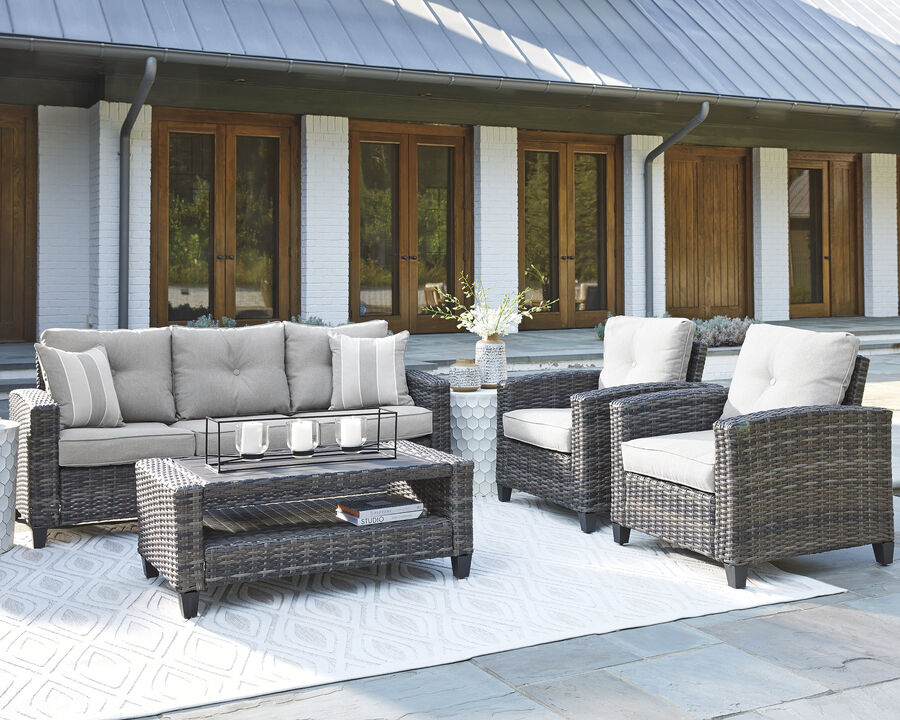 Cloverbrooke 4PC Outdoor Conversation Set