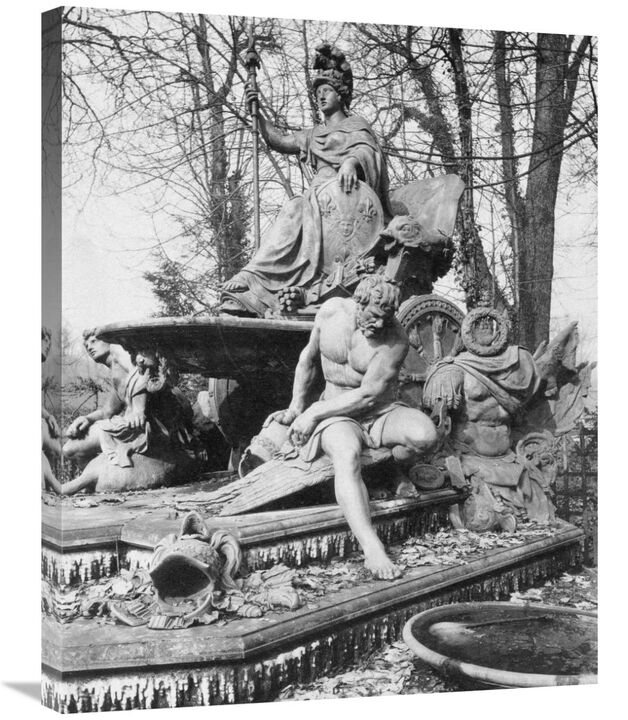 Versailles, 1904 - France Triumphant by Jean-Baptiste Tuby-Canvas Art-24x30