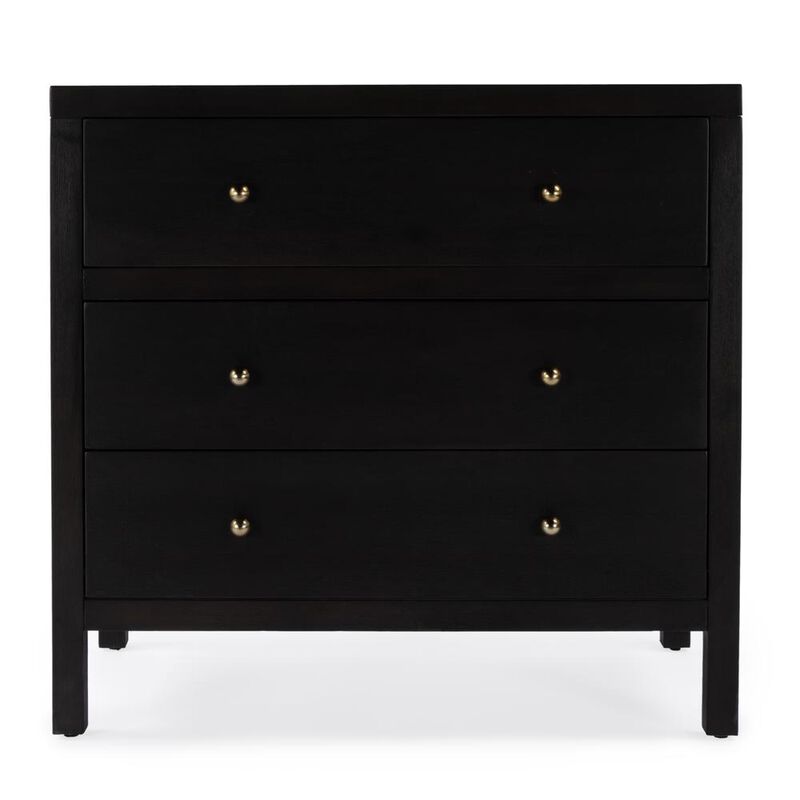 Butler Specialty Nora 3-Drawer Chest, Coffee
