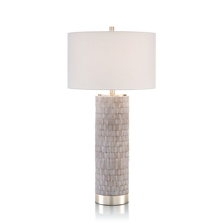 Cast Stone Table Lamp